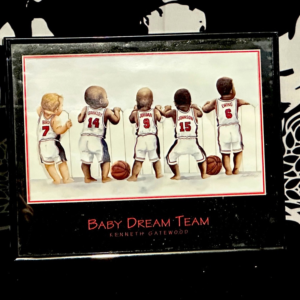 Baby Dream Team by Kenneth Gatewood. 1992 USA Olympic Men’s Basketball Team.